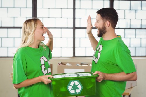 Eco-friendly disposal methods used in flat clearance in Victoria